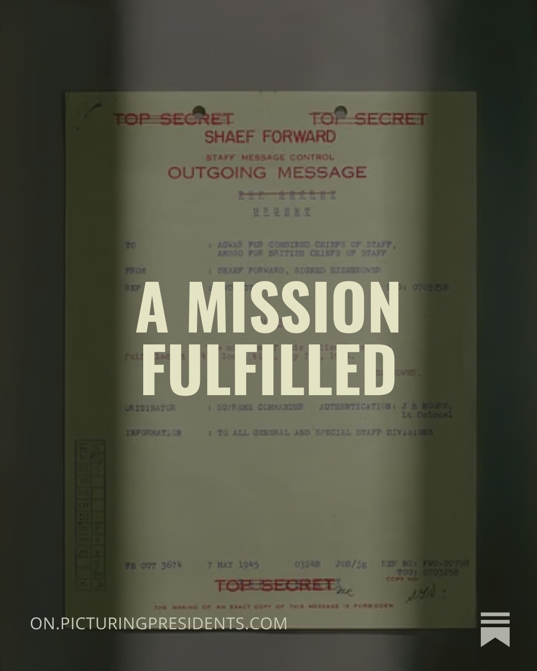 A Mission Fulfilled