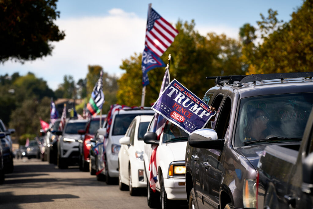 Trump Caravan. 2020 Presidential Election, election, political, political campaign, political right, political sign, Donald Trump, Trump supporters, presidental election, Trump 2020, political rally, Trump caravan.