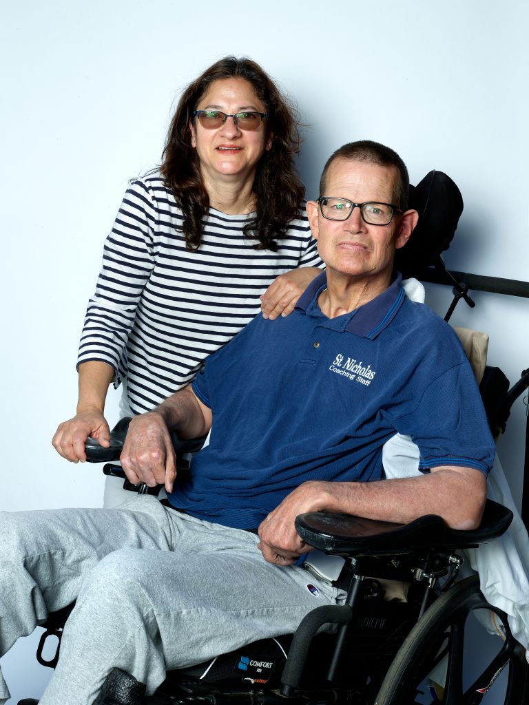 Henry and Jane Evans. Stretch RE1, caregiver, disability, research, robot, robotics.