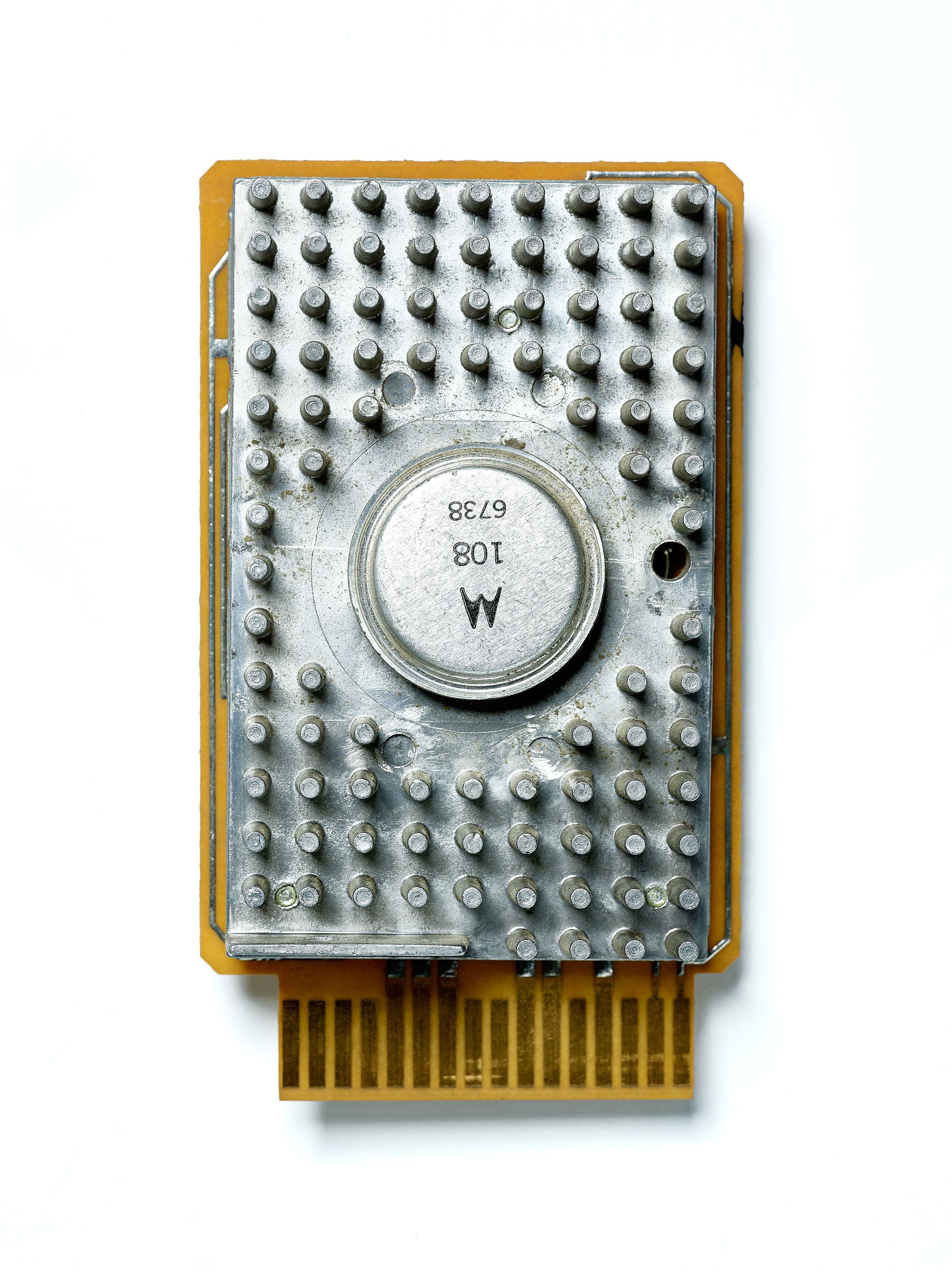 IBM SMS Card EDA. SMS Card, circuit board, computer, mainframe, tech history, transistors, vintage computing.