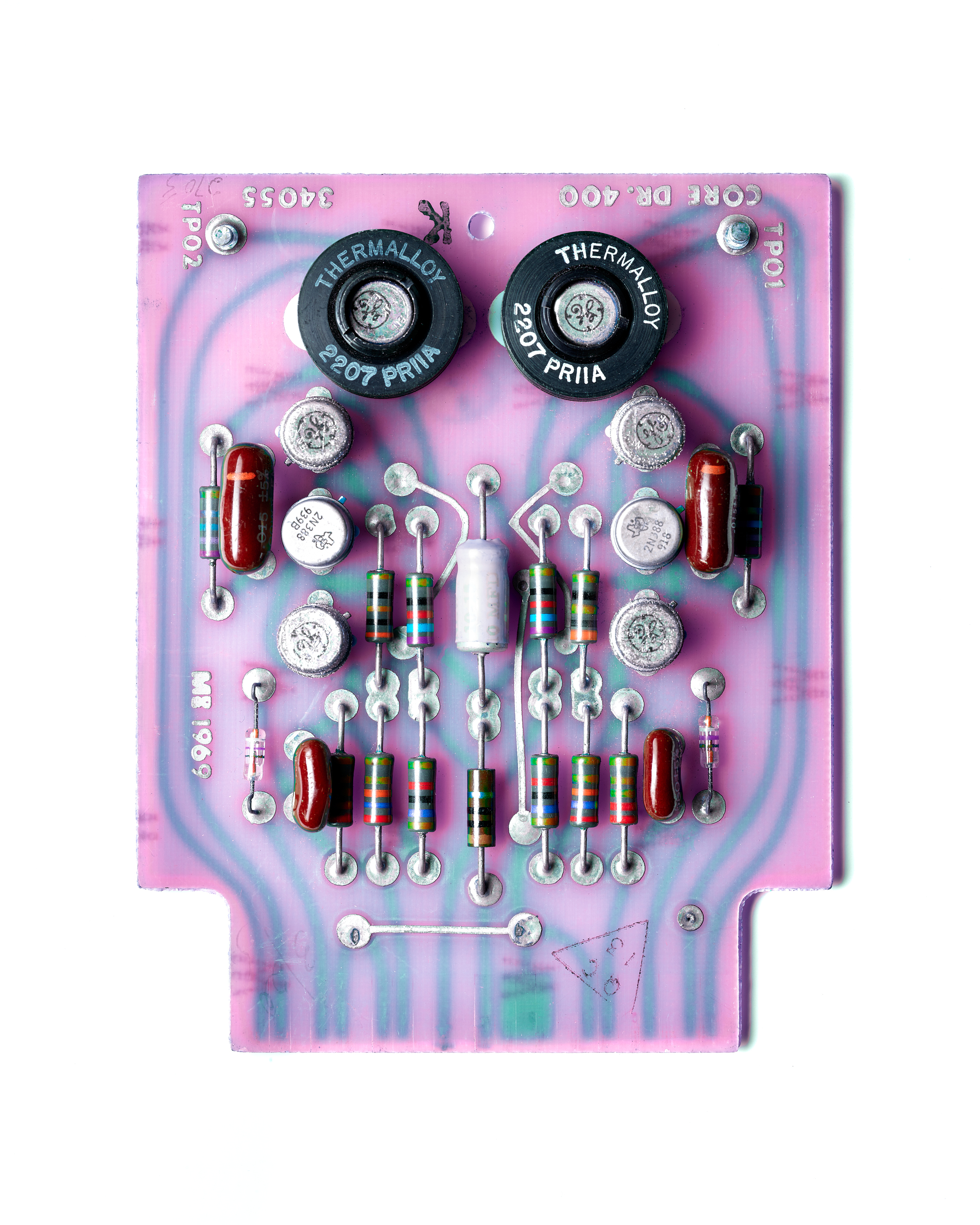 M8 1969 Circuit Board. circuit board, computer, computing, vintage computing.