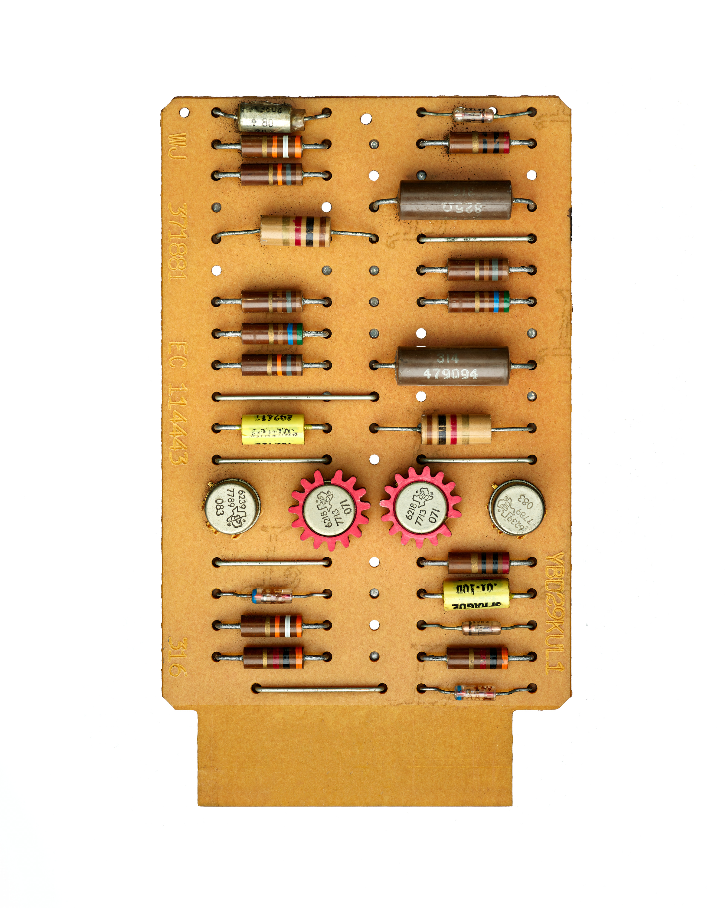 WJ SMS Card. circuit board, computer, computing, vintage computing, SMS Card.