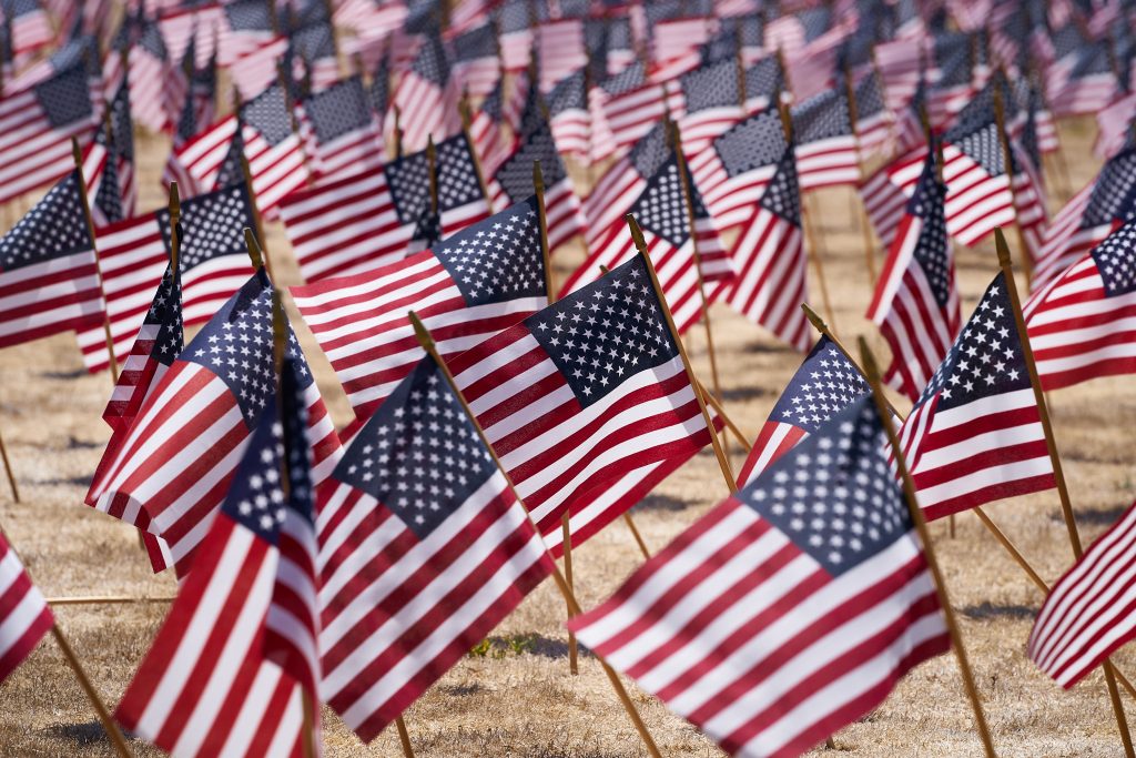 9/11 Memorial. 9/11, american flag, memorial, national tragedy, terrorism.