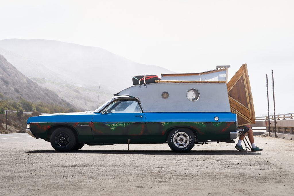Surf Wagon. surf, surf culture, coast, coastal, automobile, surfing culture, RV.