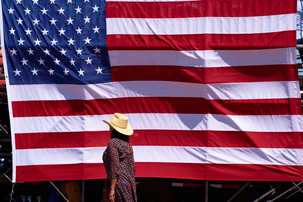 Santa Ynez Rodeo. rodeo, american flag.