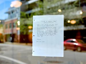 Color.com Announcement. venture capital, startup, hadwriting, letter, iphone, android, mobile, app.