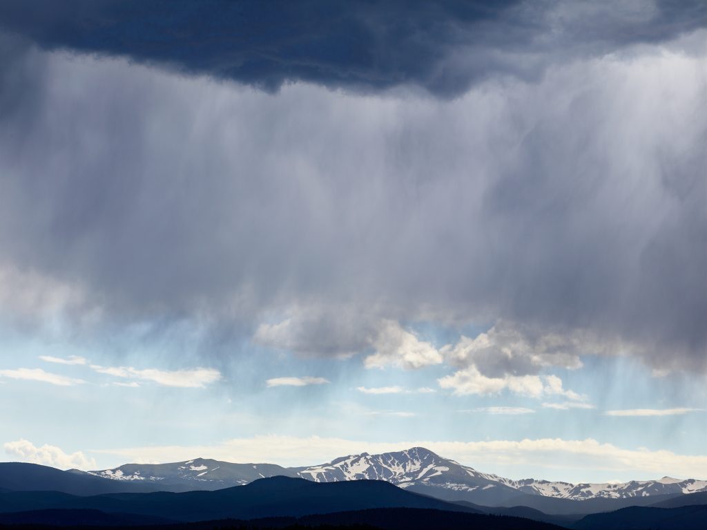 Rain Cloud Release. rain, cloud, landscape, mountain range, cloudscape.