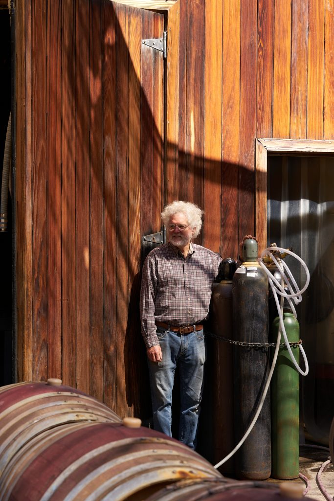 Wine Racking Process. farmer, Ojai Vinyard, Adam Tolmach, racking, vinyard, wine, wine barrels, wine racking, winemaking, ojai valley agriculture.