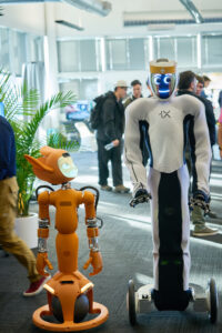 Humanoids Summit 2024. conference, event, robotics, Eve robot, Mirokaï robot.