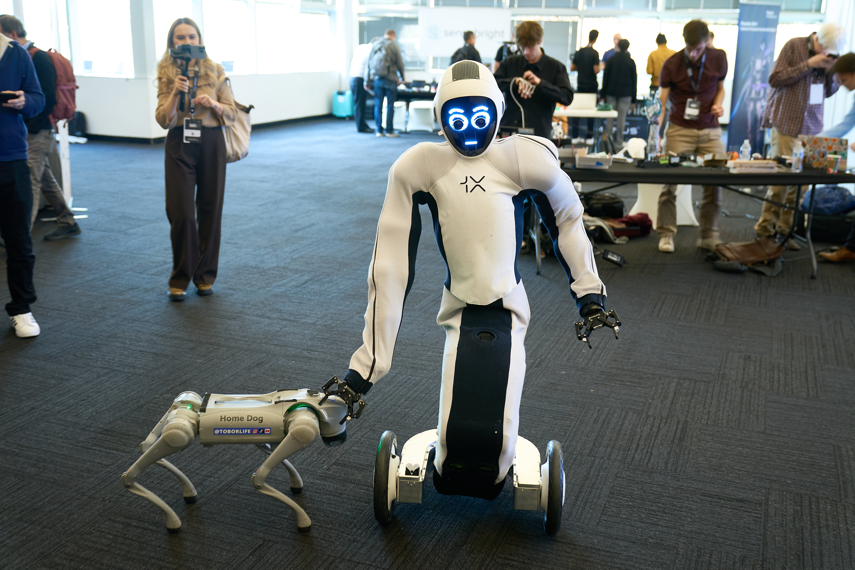 Humanoids Summit 2024. conference, event, robotics, Eve robot.