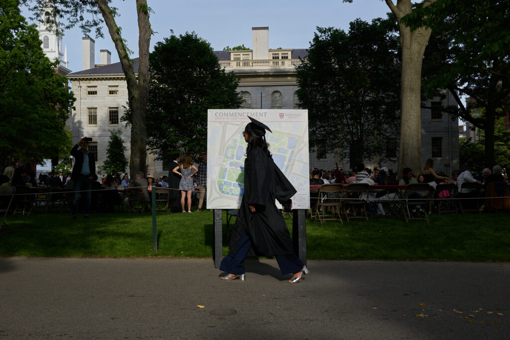 Harvard University 2025 Commencement. academic, Harvard University, graduation, college, school, higher education, reportage.