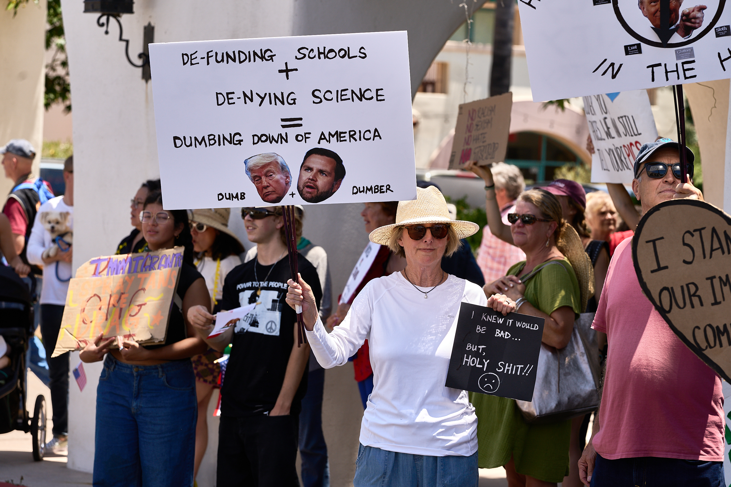 No Kings Protest 2025. protest, protest rally.