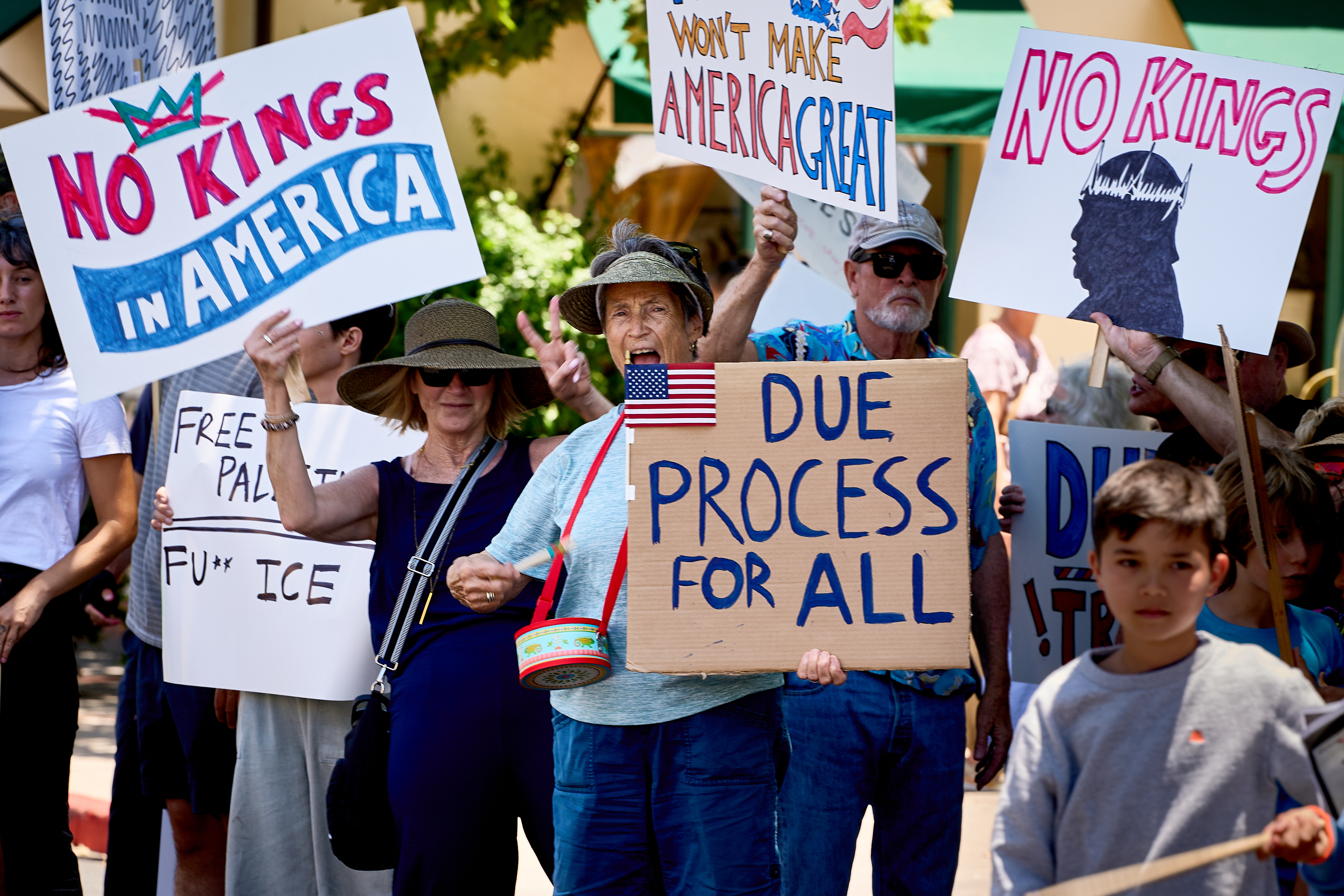 No Kings Protest 2025. protest, protest rally.