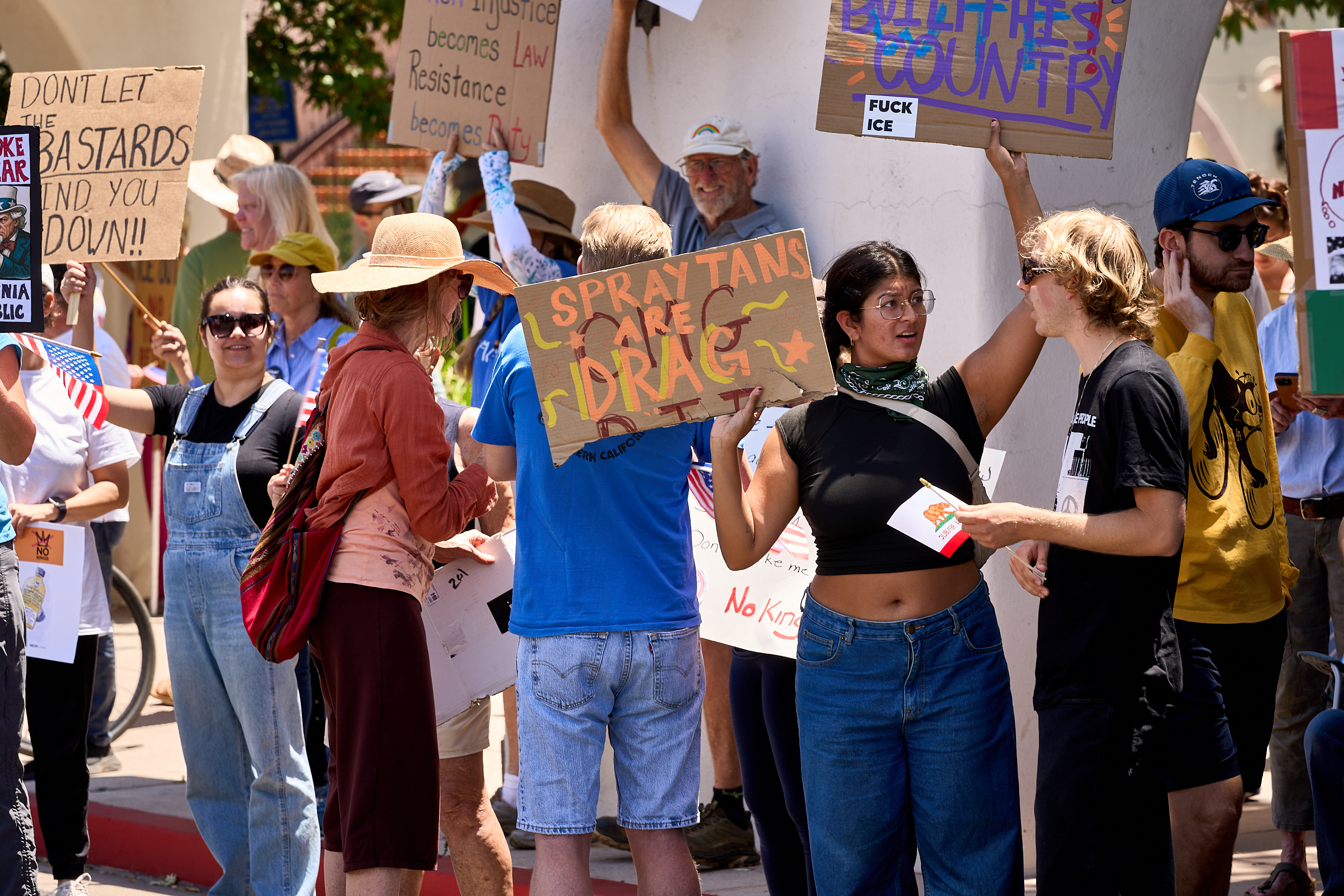 No Kings Protest 2025. protest, protest rally.