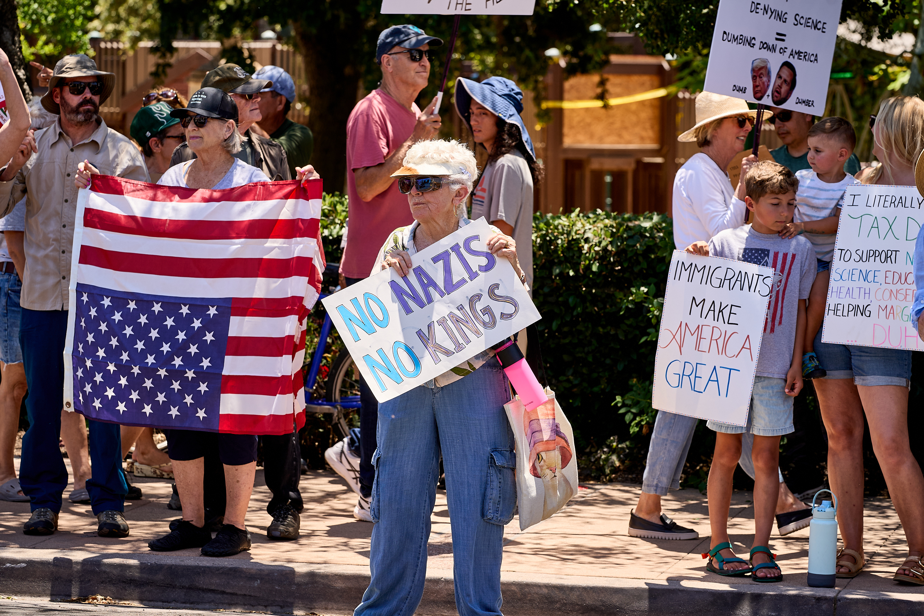 No Kings Protest 2025. protest, protest rally.