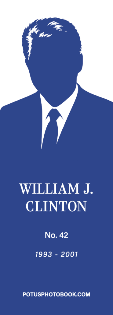Bill Clinton Bookmark